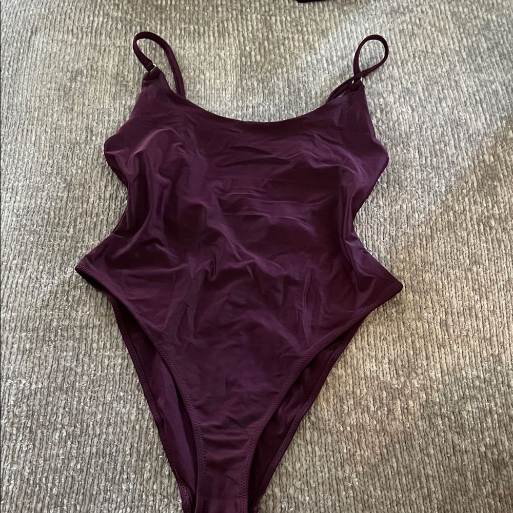Forever 21 Plum One Piece Swimsuit